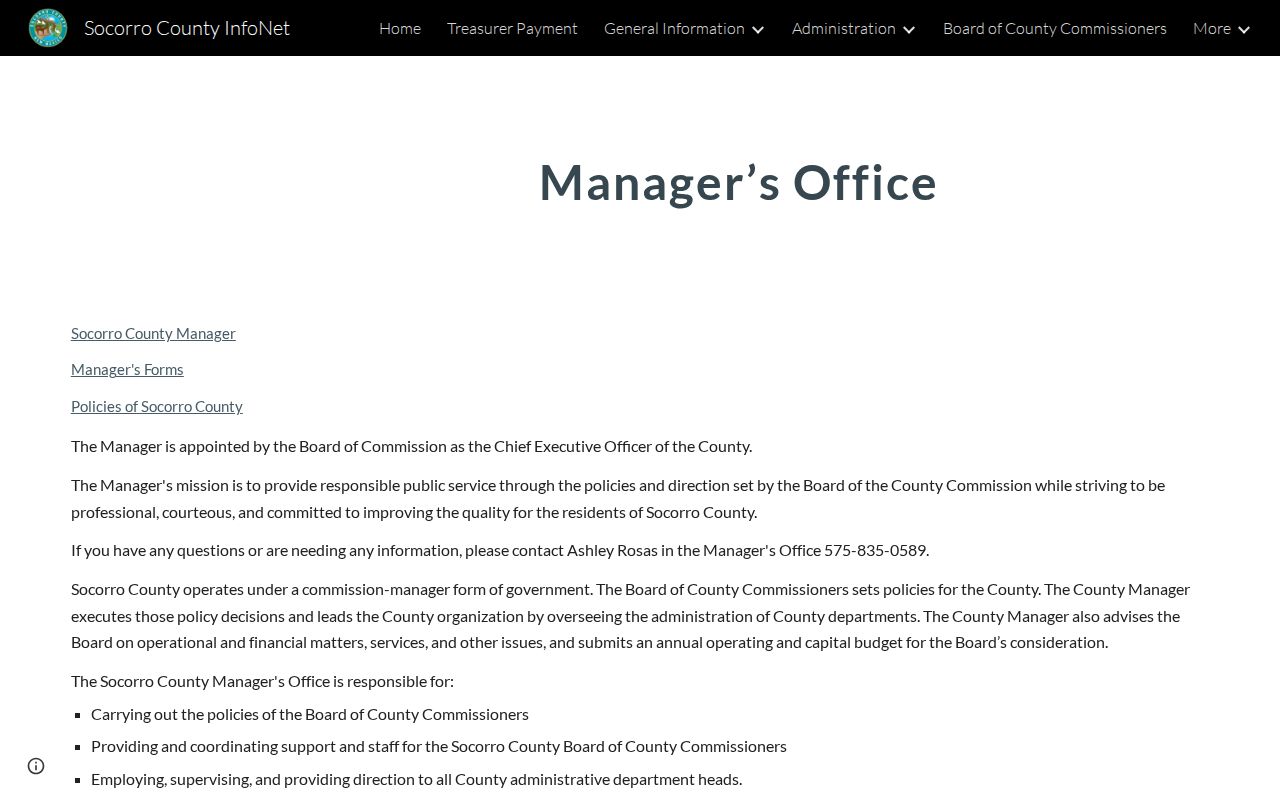 Socorro County active warrants county records office