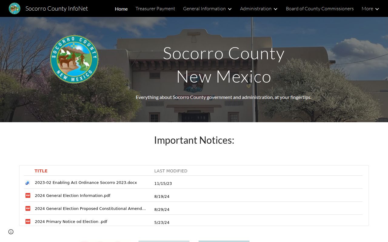 Socorro County warrant records government portal